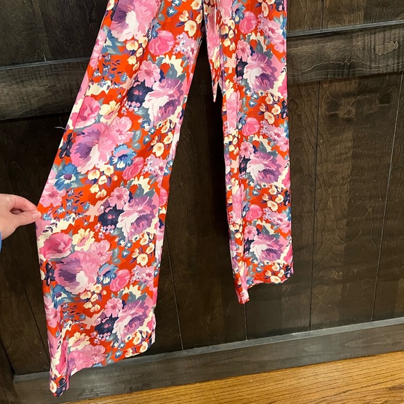 Kittenish Floral Jumpsuit - Picture 5 of 13